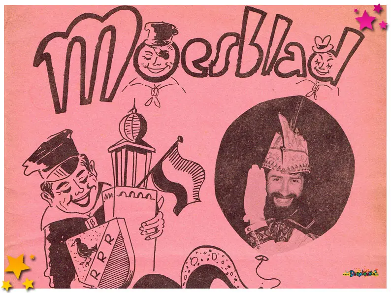 Moesbladen vanaf 1975 op de site