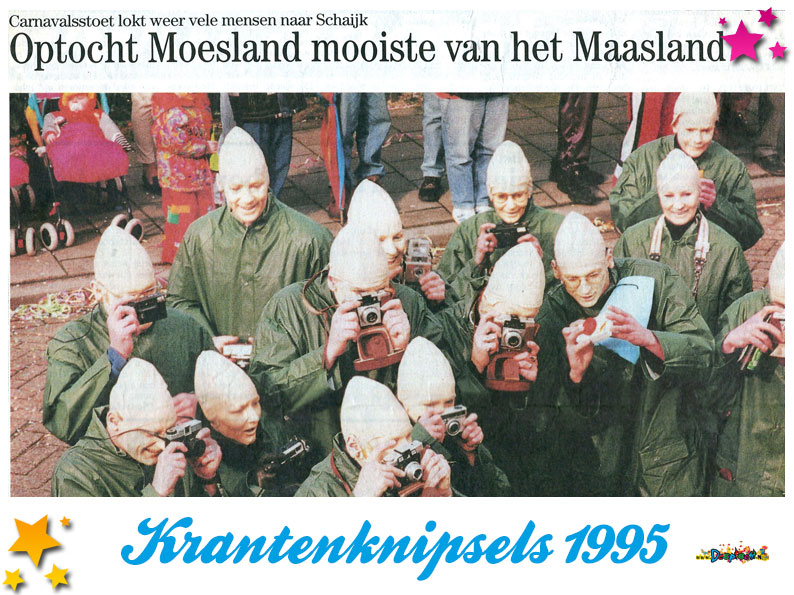 Krantenknipsels Moesland 1995