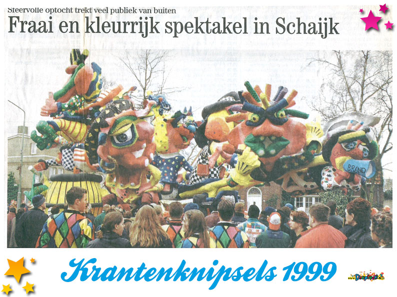 Krantenknipsels Moesland 1999