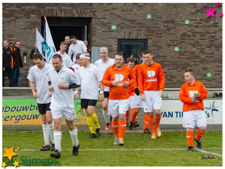 Fotoverslag voetbalwedstrijd G-team