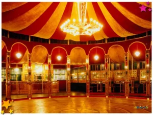 Spiegeltent weer terug van weggeweest