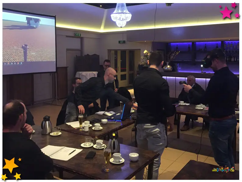 Virtual reality bij juryvergadering Schaijk