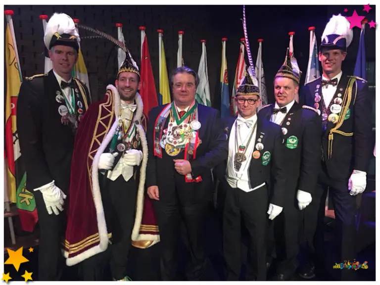 Carnavalsprinsen draaien warm voor feest der feesten tijdens sleuteldragersborrel