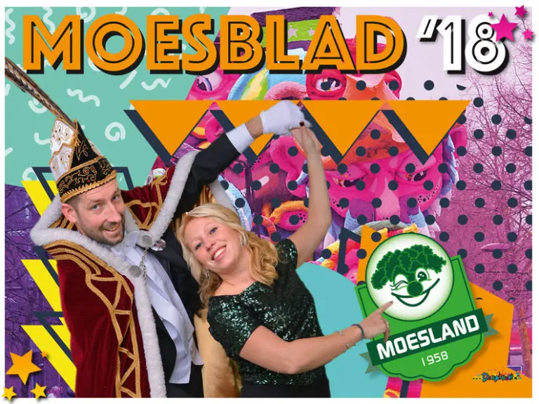 Prachtige carnavalskrant Moesland