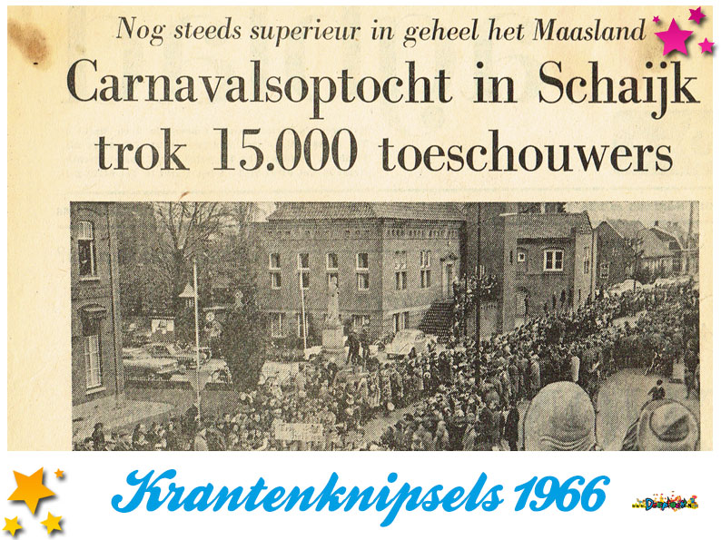 Krantenknipsels Moesland 1966
