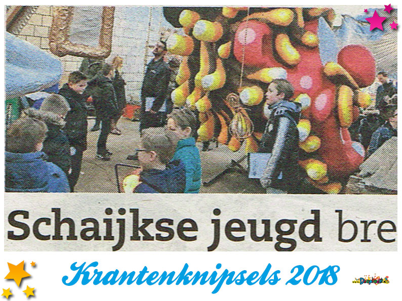 Krantenknipsels Moesland 2018