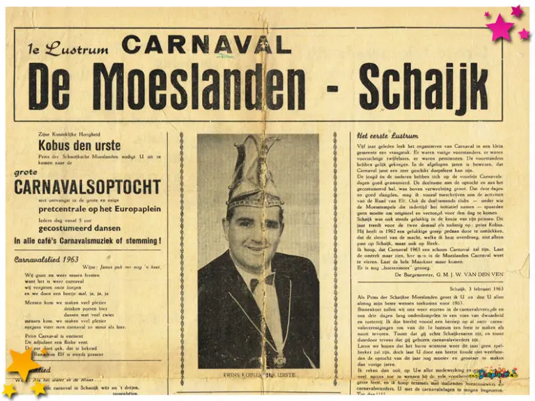 Oudste carnavalskrant van het Moesland nu ook online