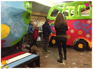 Omroep Brabant filmt bij jeugdige wagenbouwertjes