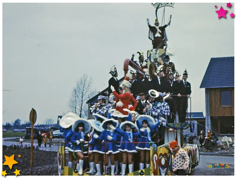 Carnavalsoptocht 1973 nog completer