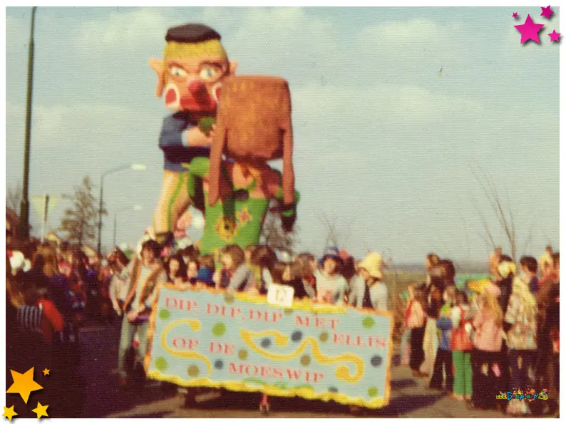 Carnavalsoptocht Schaijk 1976 bijgewerkt