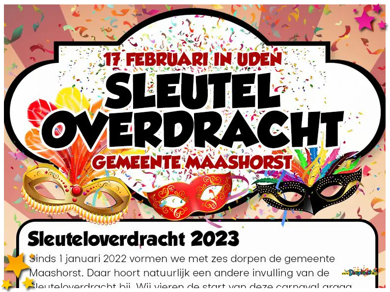 Sleuteloverdacht 2023 in Uden