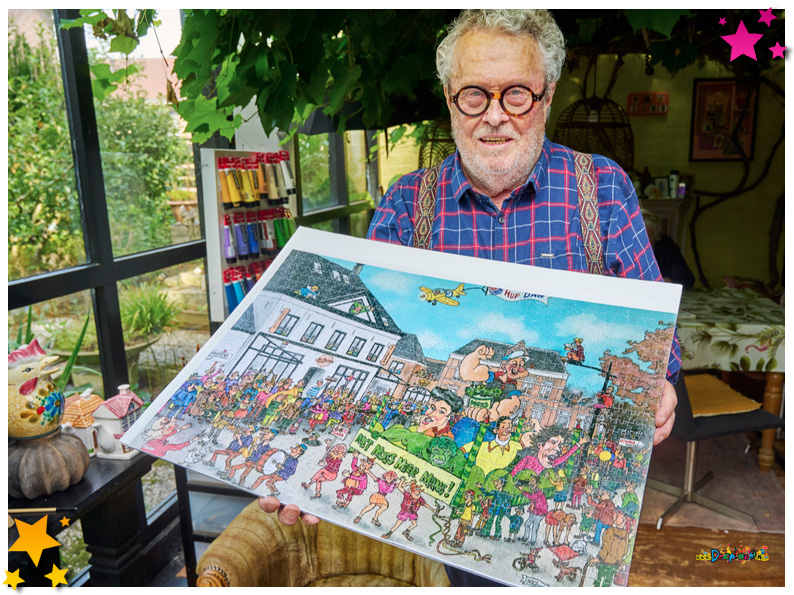 Willie (79) vangt 66 jaar carnaval Schaijk in een puzzel