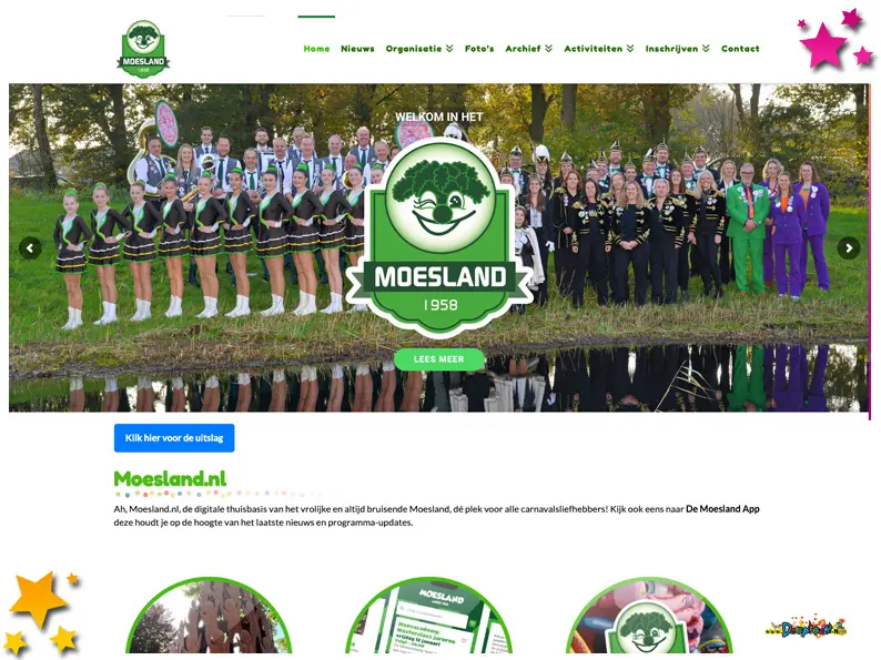 Links naar Stichting Carnaval de Moeslanden