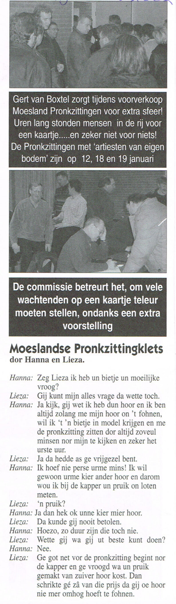 Pronkzitting 2002 Schaijk