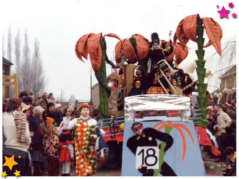Carnavalsoptocht Schaijk 1979 - 't Kôs Kôjer