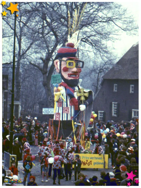 Carnavalsoptocht Schaijk 1979 - De Runzotten