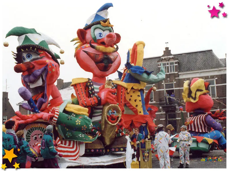 Foto's carnavalsoptochten 1991
