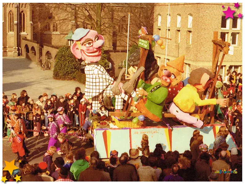 Foto's carnavalsoptochten 1976