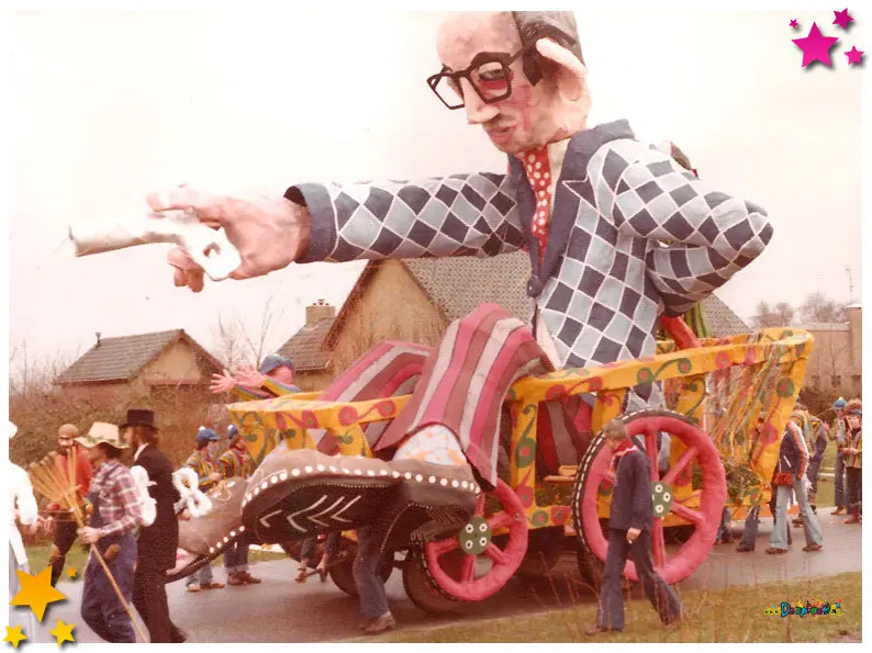 Foto's carnavalsoptochten 1977