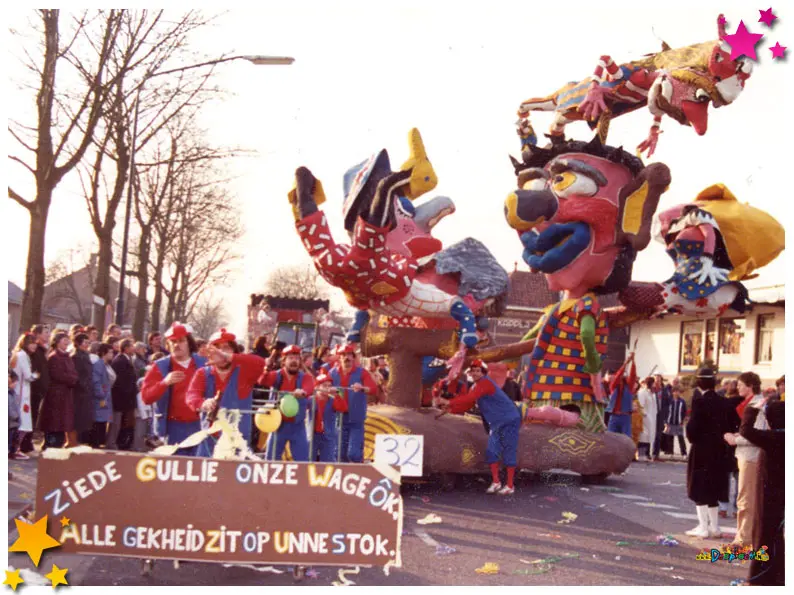 Foto's carnavalsoptochten 1982