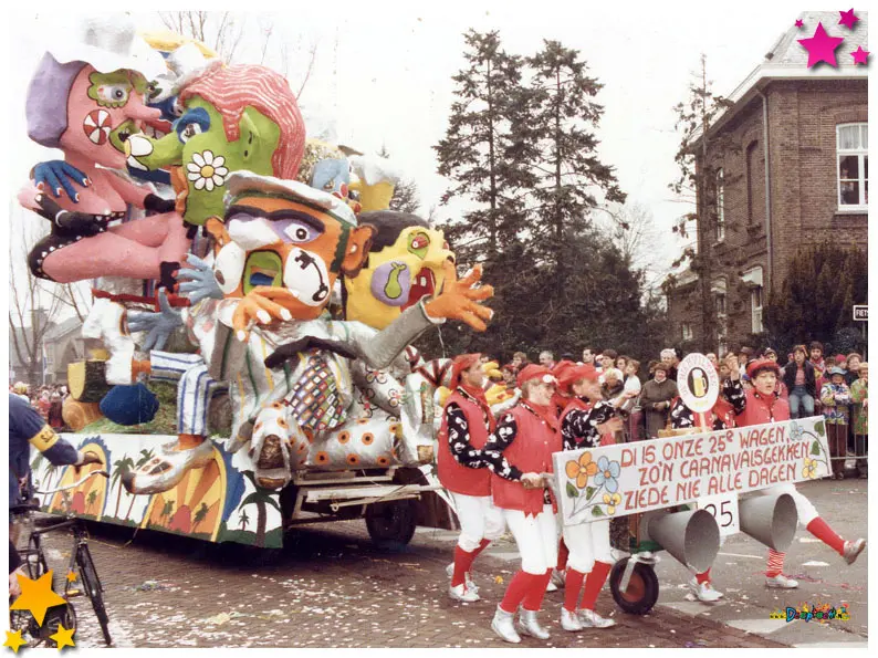 Foto's carnavalsoptochten 1984
