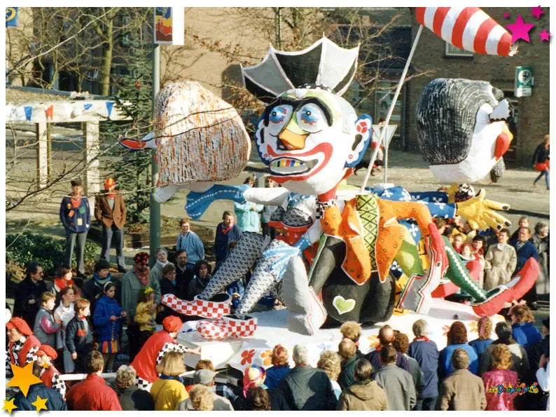 Foto's carnavalsoptochten 1988