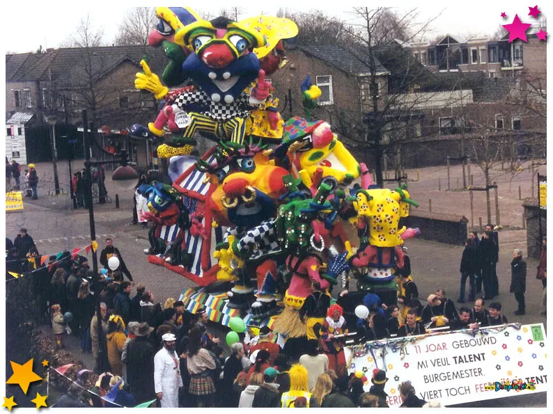 Foto's carnavalsoptochten 2000