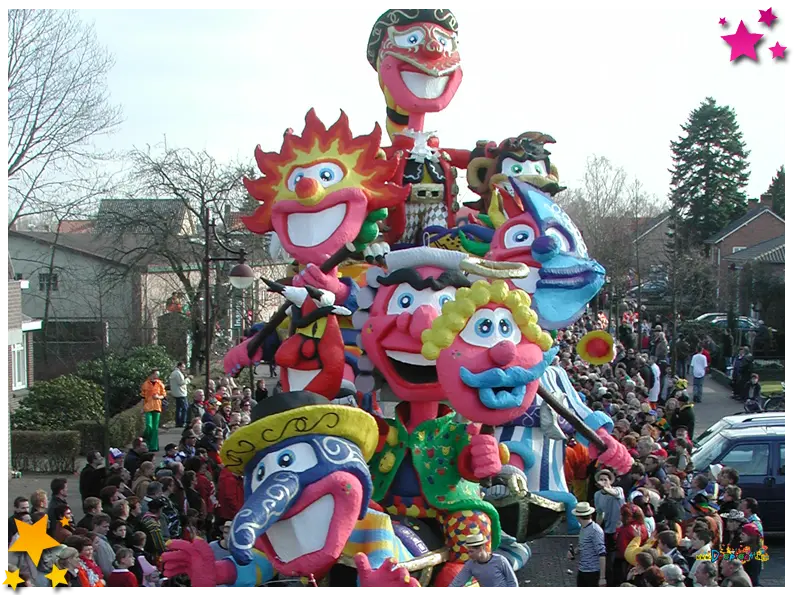 Foto's carnavalsoptochten 2003