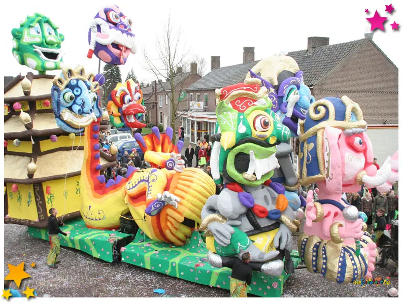 Foto's carnavalsoptochten 2008