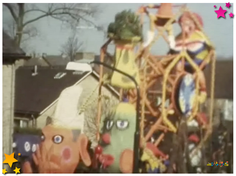 Deelname De Runzotten aan optocht Schaijk 1976